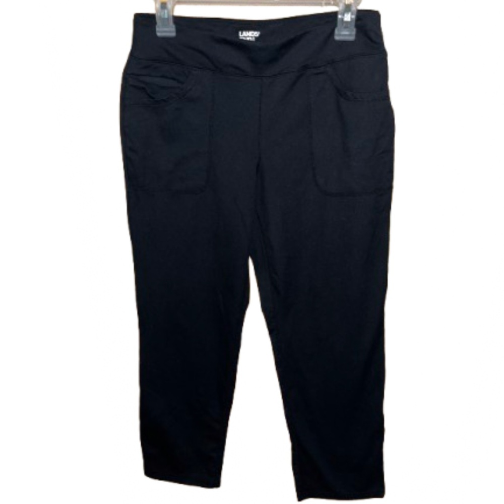 Land’s End Women’s Black Athletic Outdoor Pants Sz-S